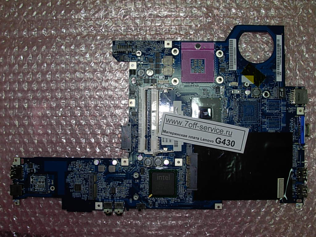 Фото материнской платы ноутбука Lenovo G430