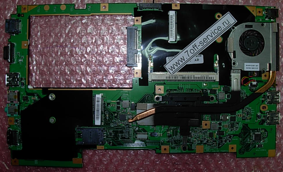Изображение материнской плата ноутбука Lenovo S12