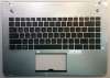 Топкейс с клавиатурой для ноутбука Asus N46VZ N46V N46VM (клавиатура в сборе с топпанелью) с подсветкой