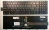 Клавиатура для ноутбука Dell Inspiron 15-3000 15-5000 15-5547  черная русс с подсветкой