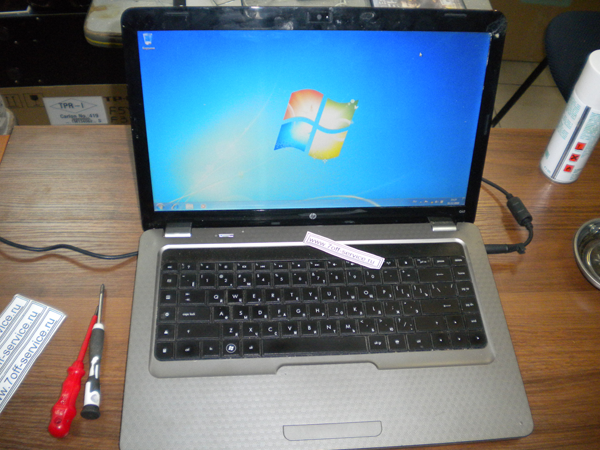 Проверяем работу ноутбука HP G62 CQ62