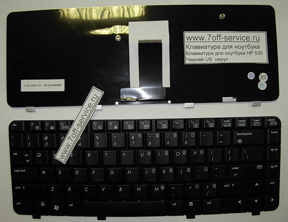 Изображение клавиатуры для ноутбука HP 530