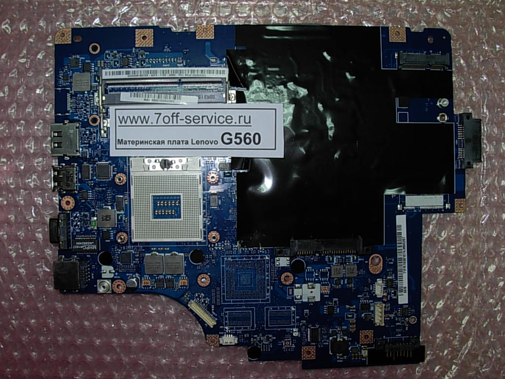Фото материнской платы ноутбука Lenovo G560