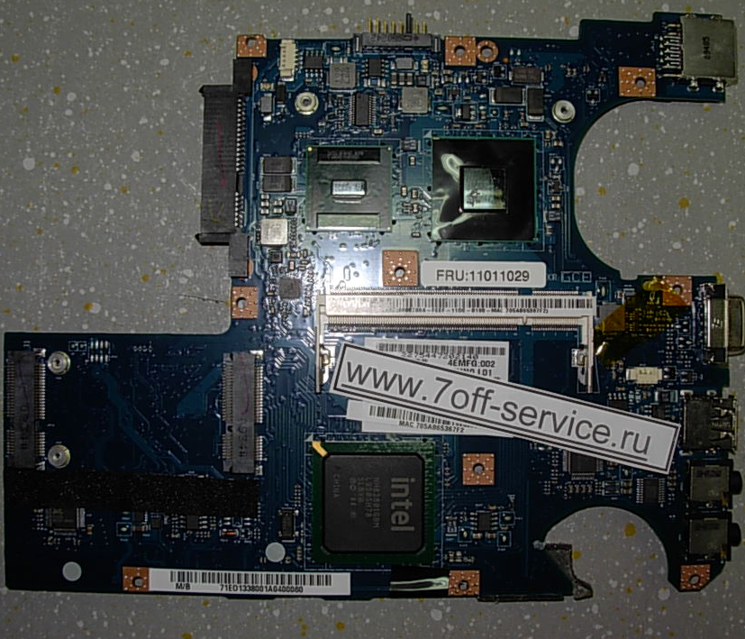 Изображение материнской платы Lenovo s10-2 3G