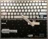 Клавиатура для ноутбука Samsung NP740U3E серебр русс без рамки 740U3E