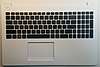 Топкейс с клавиатурой для ноутбука Asus X553SA (клавиатура в сборе с топпанелью) белый