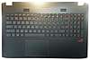 Топкейс с клавиатурой для ноутбука Asus GL552VW (клавиатура в сборе с топпанелью) английская