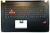 Топкейс с клавиатурой для ноутбука Asus GL702VT (клавиатура в сборе с топпанелью)