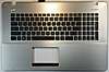 Топкейс с клавиатурой для ноутбука Asus X751LD (клавиатура в сборе с топпанелью)