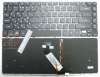 Клавиатура для ноутбука Acer Aspire V5-431 V5-471 черн русс без рамки с подсветкой