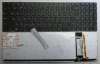 Клавиатура для ноутбука Asus N56 N76 черная русс без рамки с подсветкой