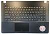 Топкейс с клавиатурой для ноутбука Asus X451 черная (клавиатура в сборе с топпанелью)