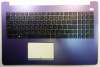 Топкейс с клавиатурой для ноутбука Asus X502CA X502 X502C (клавиатура в сборе с топпанелью) фиолетовый