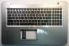 Топкейс с клавиатурой для ноутбука Asus X756UA (клавиатура в сборе с топпанелью) X756 X756U