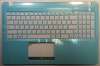 Топкейс с клавиатурой для ноутбука Asus X540 (клавиатура в сборе с топпанелью) W/ODD голубой